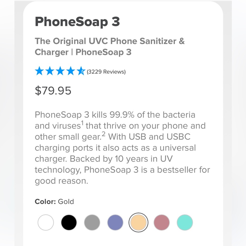 Good PhoneSoap - Picture 3 of 4